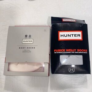 Hunter fleece welly boot sock accessories